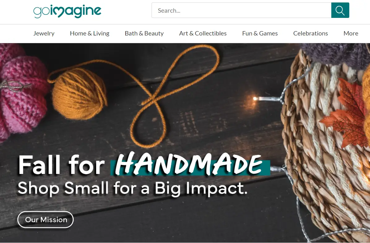 goimagine - handmade marketplace for social good